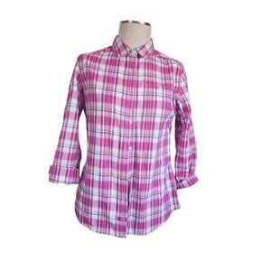 The North Face women's long sleeve Plaid button down